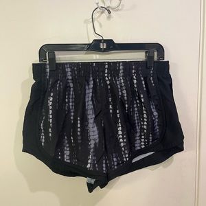 Black and Grey Medium Athletic Shorts